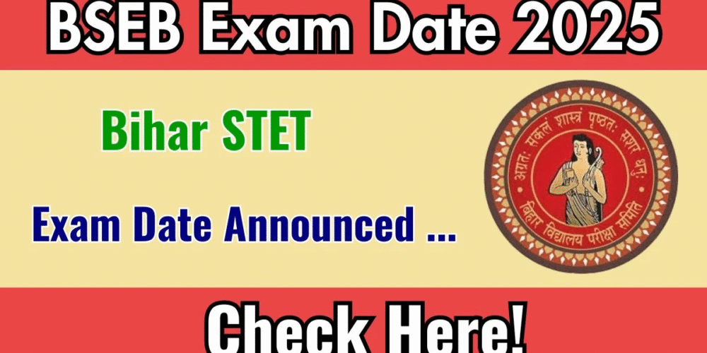 Bihar BSEB STET 2025 News